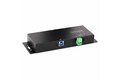 folie 2 von 8, vergrößern, 4-port usb 3.0 hub mit 5 gbit/s - robuster usb verteiler 3.0 mit esd-/überspannungsschutz - industrie usb hub/ladestation, heavy duty - usb mehrfachstecker/splitter (5g4aindnp-usb-a-hub)