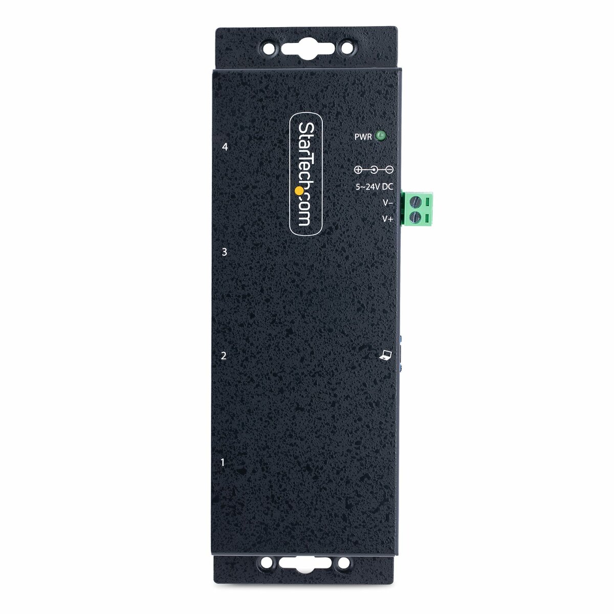folie 5 von 8, vergrößern, 4-port usb 3.0 hub mit 5 gbit/s - robuster usb verteiler 3.0 mit esd-/überspannungsschutz - industrie usb hub/ladestation, heavy duty - usb mehrfachstecker/splitter (5g4aindnp-usb-a-hub)