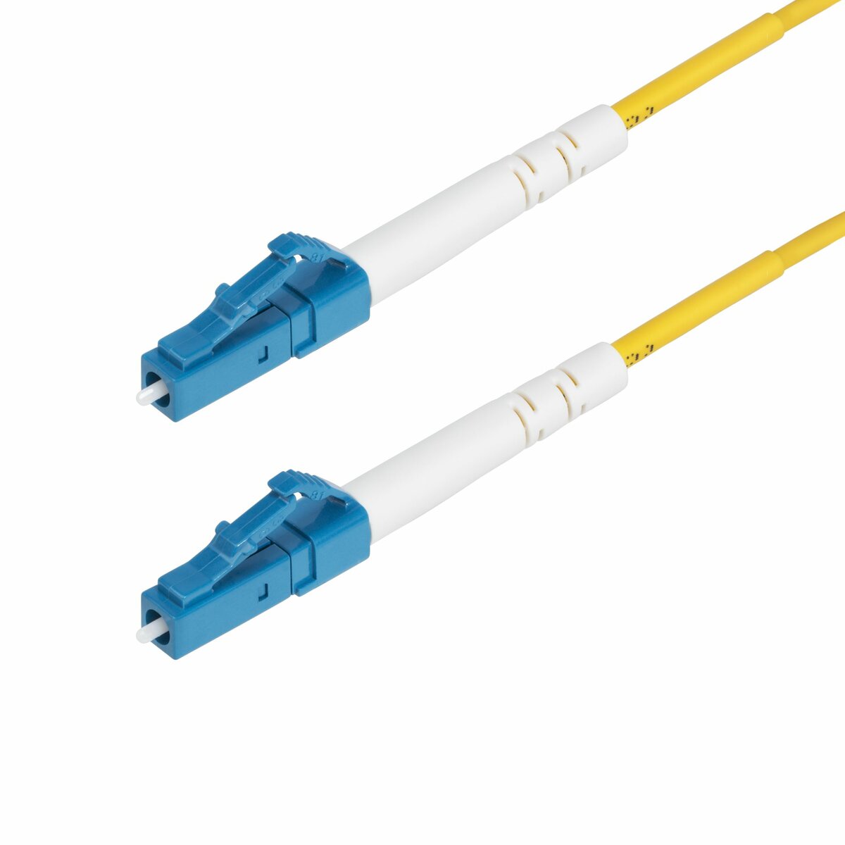 folie 1 von 4, vergrößern, 5 meter lwl patchkabel lc lc (upc) singlemode os2 simplex, 9/125µm, 40g/100g, lszh glasfaserkabel (spsmlclc-os2-5m)