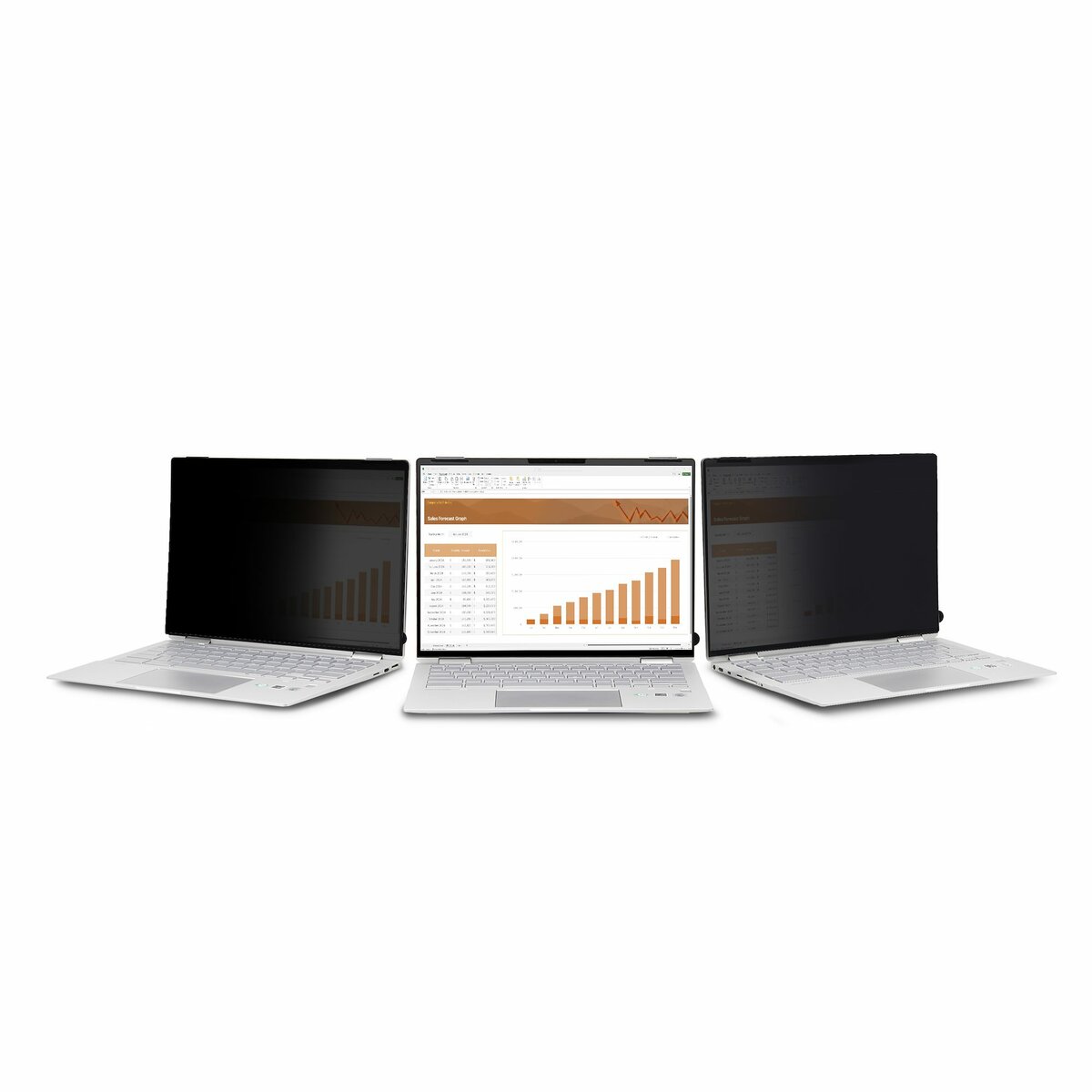 folie 2 von 9, vergrößern, 14 zoll 16:9 touch blickschutzfilter, blendschutzfilter, laptop monitor sichtschutzfilter mit 51% blaulichtreduzierung, flip-over