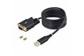 slide {0} of {1}, zoom in, 6.6ft (2m) USB to Serial Adapter Cable, COM Retention, RS232