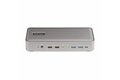 folie 4 von 8, vergrößern, dual monitor usb-c kvm dockingstation für zwei laptops, 2x 4k 60hz displayport dock/kvm switch, 5x usb, 90w/45w power delivery für zwei notebooks, windows/macos (129ue-usbc-kvm-dock)