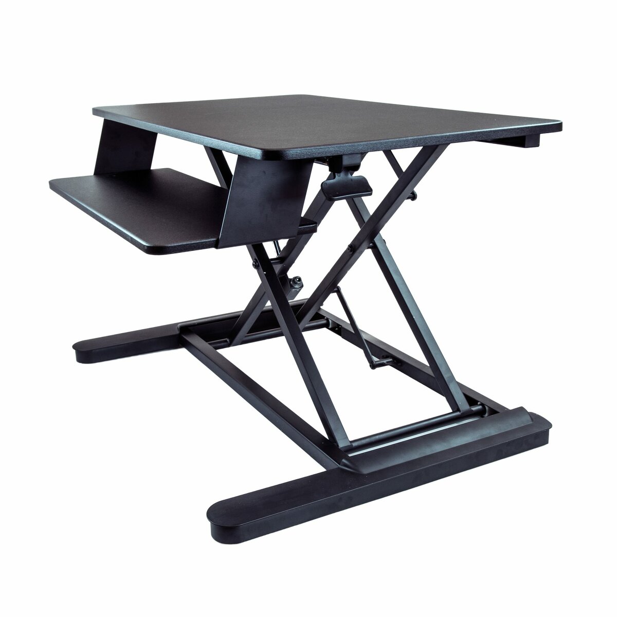 Product  StarTech.com Standing desk per due monitor con vassoio per  tastiera - Convertitore per scrivania regolabile in altezza - Ampia  superficie - Scrivania ergonomica sit-stand - Pre-assemblato (ARMSTSLG) -  convertitore scrivania