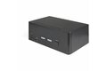 folie 1 von 8, vergrößern, 2-port dual monitor hdmi kvm-switch - 4k 60hz uhd hdr - desktop 4k hdmi 2.0 kvm-switch mit 2-port usb 3.0 hub (5 gbit/s) und 4x usb 2.0 hid, audio - hotkey-switching - taa (sv231dhu34k6)