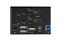 folie 7 von 8, vergrößern, 2-port dual monitor hdmi kvm-switch - 4k 60hz uhd hdr - desktop 4k hdmi 2.0 kvm-switch mit 2-port usb 3.0 hub (5 gbit/s) und 4x usb 2.0 hid, audio - hotkey-switching - taa (sv231dhu34k6)
