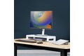 folie 8 von 9, vergrößern, ergonomischer monitorständer, bis 15kg, feste höhe 9cm, schreibtisch bildschirmerhöhung/monitorerhöhung, laptop halterung, stahl, einfache montage, schreibtischplatz optimieren