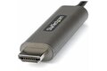 folie 2 von 4, vergrößern, 5m usb-c auf hdmi kabel 4k 60hz mit hdr10 - ultra hd video adapter kabel - dp 1.4 alt mode hbr3 (cdp2hdmm5mh)