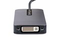folie 4 von 6, vergrößern, usb c video adapter, usb-c auf hdmi dvi vga adapter, bis zu 4k 60hz, aluminium, multiport bildschirmadapter, thunderbolt 3 & 4 kompatibel, usb typ-c reiseadapter (118-usbc-hdmi-vgadvi)