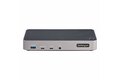 folie 3 von 7, vergrößern, usb-c dreifach monitor dockingstation - hdmi/dp dreifach 4k usb c dock - 5x usb hub- gbe - 100w pd - universelle multi monitor dockingstation - thunderbolt 3/4 kompatibel (116e-usbc-dock)