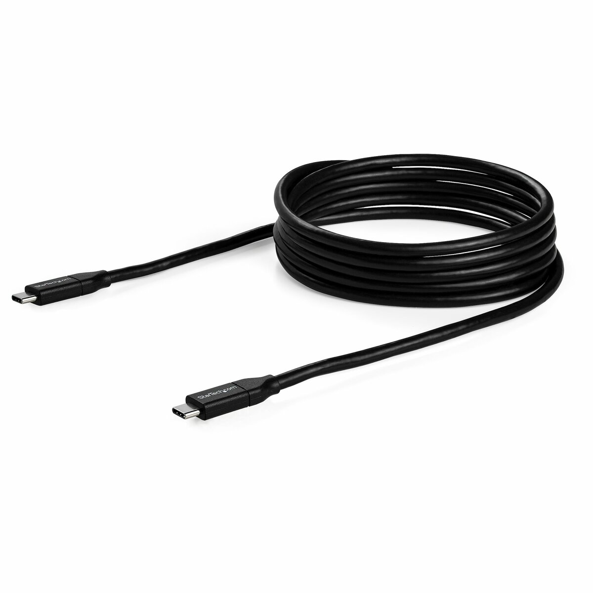 folie 3 von 3, vergrößern, usb-c auf usb-c kabel mit 5a power delivery - st/st - 2m - usb 2.0 - usb-if zertifiziert - usb typ c kabel (usb2c5c2m)