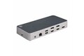 folie 2 von 7, vergrößern, usb-c dreifach monitor dockingstation - hdmi/dp dreifach 4k usb c dock - 5x usb hub- gbe - 100w pd - universelle multi monitor dockingstation - thunderbolt 3/4 kompatibel (116e-usbc-dock)