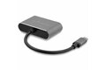 slide {0} of {1}, zoom in, USB C to VGA and HDMI Adapter - Aluminum - USB-C Multiport (CDP2HDVGA)