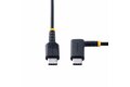 folie 4 von 6, vergrößern, 15 cm usb-c ladekabel mit winkelstecker und 60w pd 3a - robustes schnellladekabel mit aramidfaser - usb-c auf usb-c kabel - usb 2.0 typ-c kabel für handy, tablet (r2ccr-15c-usb-cable)