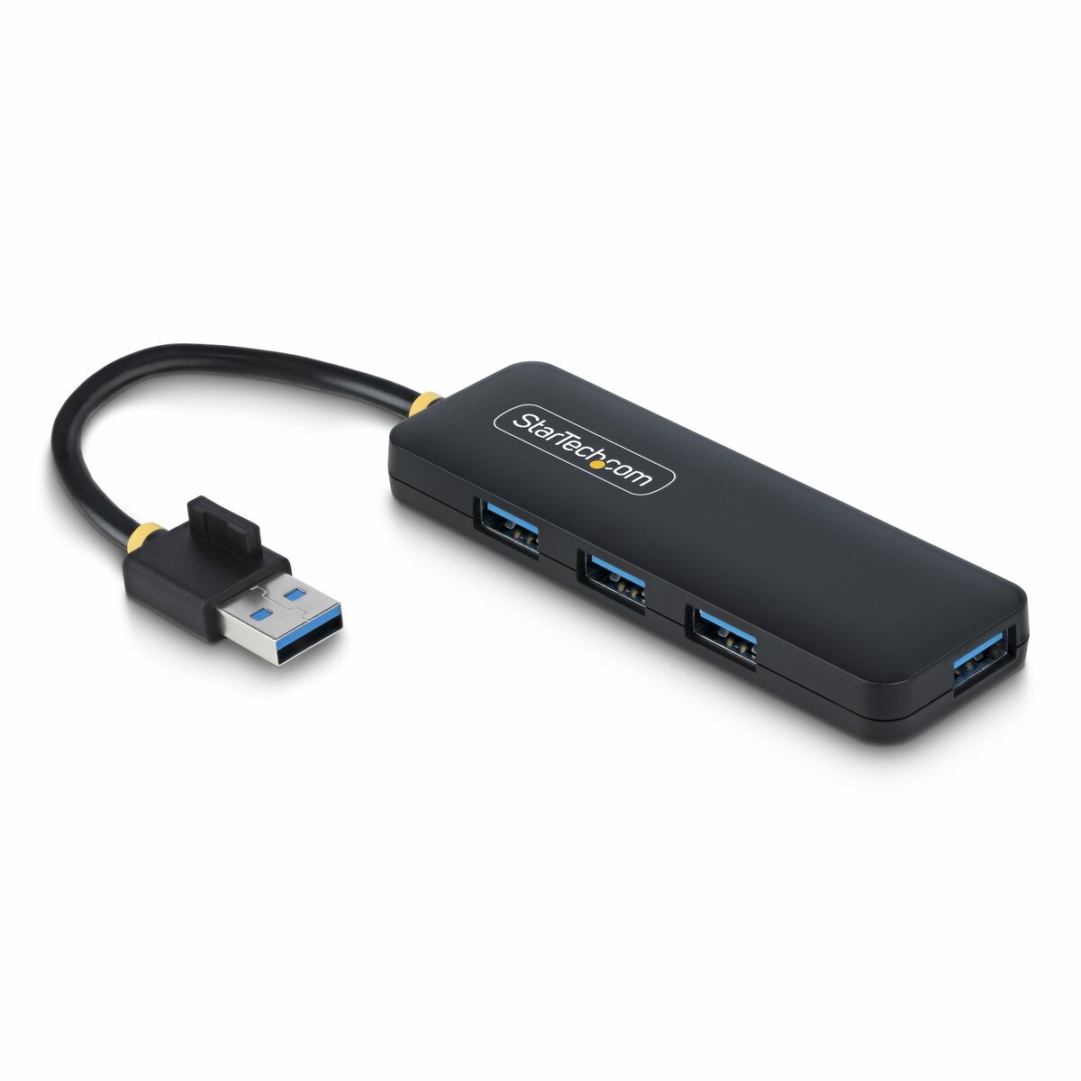 folie 1 von 11, vergrößern, 4-port usb-a hub, 5gbps, usb busbetrieben, mini usb 3.0 hub