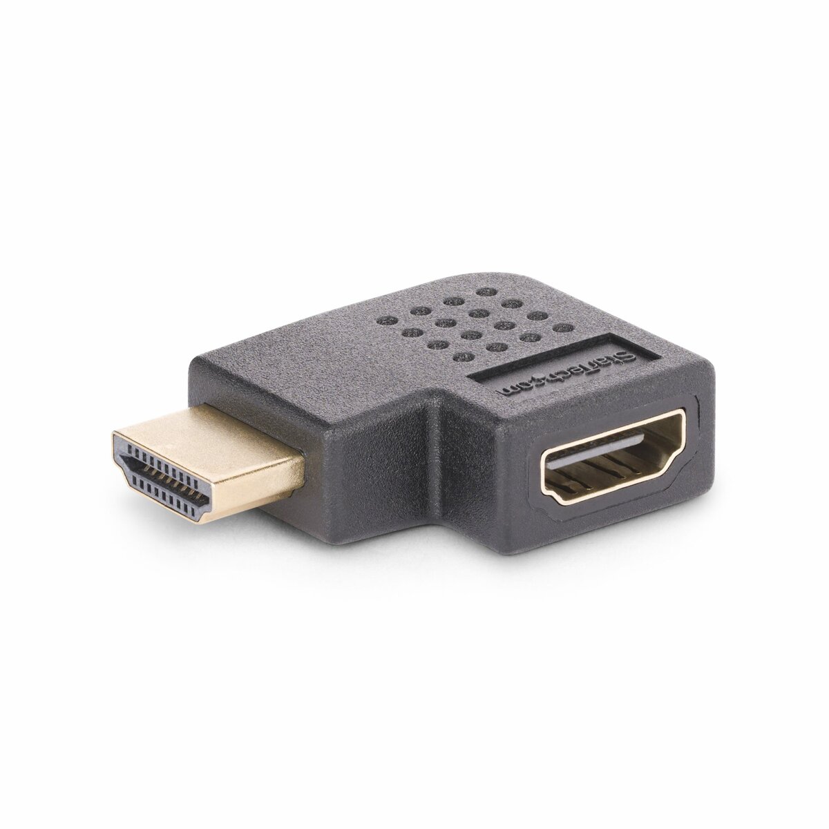 folie 1 von 7, vergrößern, hdmi winkelstecker, 90 grad hdmi 2.0 adapter, 4k 60hz, m/f