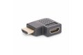 folie 1 von 7, vergrößern, hdmi winkelstecker, 90 grad hdmi 2.0 adapter, 4k 60hz, m/f