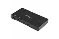 folie 1 von 5, vergrößern, 2-port usb-c kvm switch (4k 60hz hdmi, 3840x2160, kompakter dual-port uhd mini kvm switch mit usb-c kabeln) (sv211hduc)