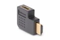 folie 2 von 7, vergrößern, hdmi winkelstecker, 90 grad hdmi 2.0 adapter, 4k 60hz, m/f
