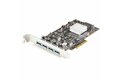 folie 1 von 4, vergrößern, 4-port usb pcie adapter - 10 gbit/s usb 3.2 gen 2 typ-a pci express erweiterungskarte mit 2 controllern - 4x usb-a - usb-pcie-schnittstellenkarte - windows/mac/linux (pexusb314a2v2)
