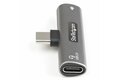folie 3 von 7, vergrößern, usb-c audio- und ladeadapter - usb-c audio-kopfhörer-/headset-anschluss und 60w pd für handy/tablet/laptop (cdp2capdm)