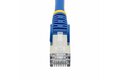 folie 4 von 5, vergrößern, 3 m cat6a kabel - lszh-raucharm, halogenfrei - 10 gigabit rj45 lan kabel - sftp patchkabel - blau - cat6a verlegekabel - abgeschirmtes netzwerkkabel/ethernet kabel (nlbl-3m-cat6a-patch)