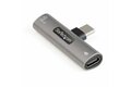 folie 1 von 7, vergrößern, usb-c audio- und ladeadapter - usb-c audio-kopfhörer-/headset-anschluss und 60w pd für handy/tablet/laptop (cdp2capdm)