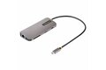 folie 1 von 12, vergrößern, usb c multiport adapter, 4k 60hz hdmi anschluss, 5gbit/s usb-a hub, usb c auf hdmi, 100w pd, gbe, sd/microsd, 30cm kabel, reiseadapter, thunderbolt 3 dockingstation (115b-usbc-multiport)