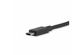 folie 3 von 6, vergrößern, 1m usb-c auf displayport 1.2 kabel 4k 60hz - usb-c auf dp adapterkabel/videoadapter - hbr2 - usb-c dp alt mode auf dp monitor videokabel - thunderbolt 3 kompatibel - schwarz (cdp2dpmm1mb)