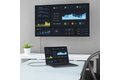 folie 5 von 6, vergrößern, 1m usb-c auf displayport 1.2 kabel 4k 60hz - usb-c auf dp adapterkabel/videoadapter - hbr2 - usb-c dp alt mode auf dp monitor videokabel - thunderbolt 3 kompatibel - schwarz (cdp2dpmm1mb)