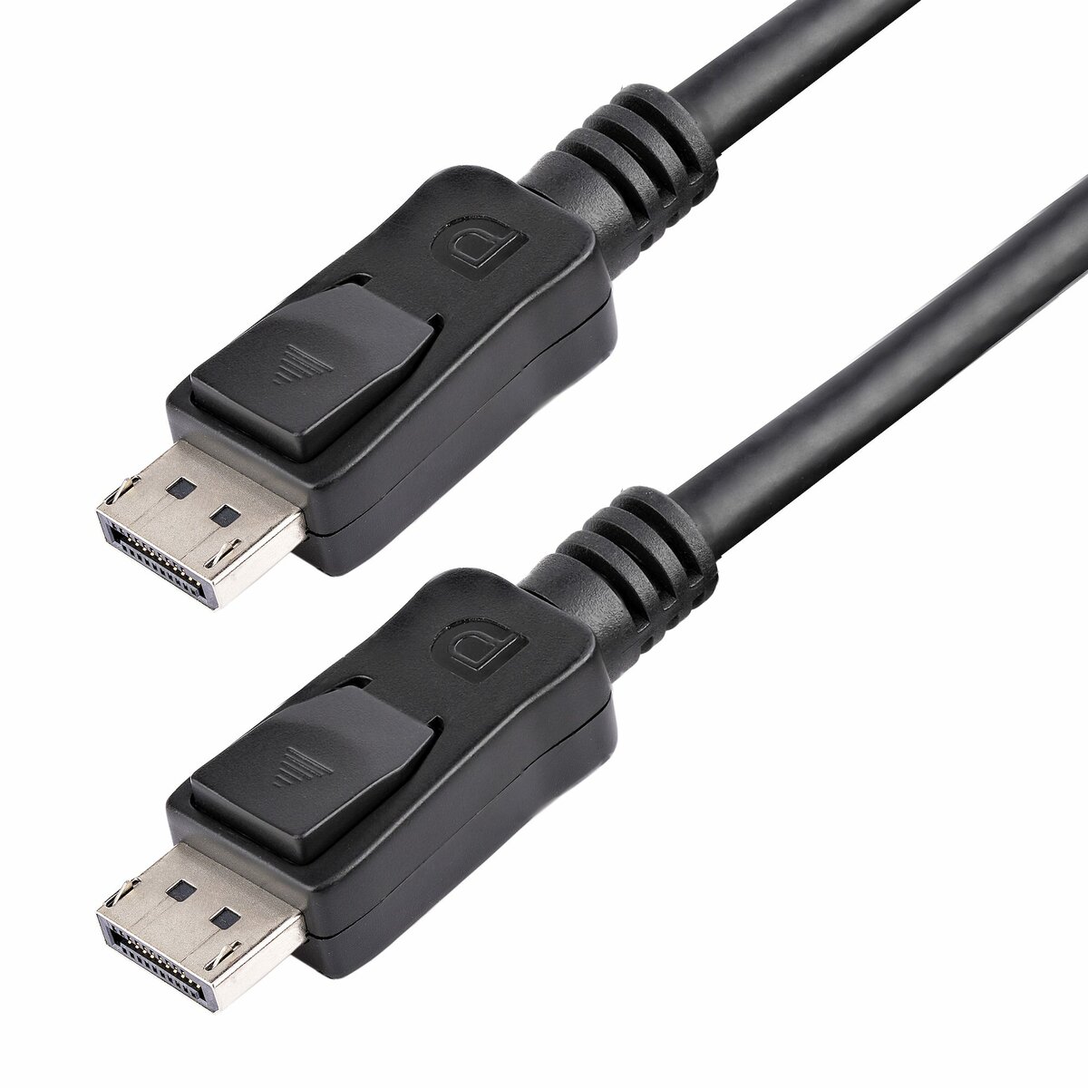folie 1 von 5, vergrößern, 50cm displayport 1.2 kabel - 4k x 2k ultra hd vesa zertifiziertes displayport kabel - dp auf dp monitorkabel - dp video/display kabel - einrastende dp stecker
