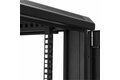 slide {0} of {1}, zoom in, 12U Server Rack Cabinet, 4-Post Adjustable Depth (2" to 30")Network Equipment Rack Enclosure w/Casters/Cable Management/1U Shelf/Locking Doors and Side Panels - 12U Rack Cabinet (RK1233BKM)