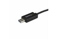folie 2 von 3, vergrößern, usb-c auf usb datentransferkabel für mac und windows - usb 3.0 - usb c datenkabel / linkkabel - usb type c kabel (usbc3link)