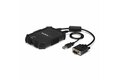 folie 1 von 6, vergrößern, robustes usb crash cart adapter - portables kvm adapter - laptop kvm konsole für headless geräte/server/atm/pos/embeded - laptop kvm konsole konverter - kvm console adapter (notecons02x)