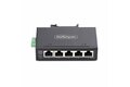 folie 3 von 9, vergrößern, 5-port mini netzwerk switch, din/wandmontage, gb lan switch