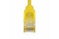 folie 4 von 5, vergrößern, 2,5m gelbes dünnes cat6-ethernet-kabel, snagless, lszh
