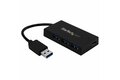 folie 1 von 6, vergrößern, 4 port usb 3.0 hub - usb typ-a hub mit 1x usb-c & 3x usb-a ports (superspeed 5gbit/s) - usb busbetrieben - usb 3.1 gen 1 adapter hub - reise/laptop usb hub (hb30a3a1cfb)