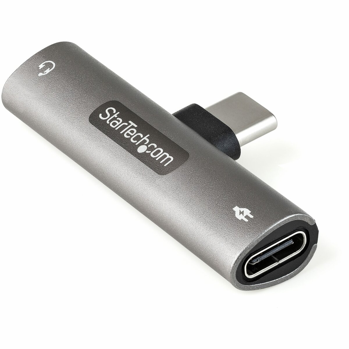 Spektakulær pedal abstraktion StarTech.com USB C Audio & Charge Adapter, USB-C Audio Adapter w/ 3.5mm  TRRS Headphone/Headset Jack and 60W USB Type-C Power Delivery Pass-through  Charger, For USB-C Phone/Tablet/Laptop - USB-C to Audio & Charging (