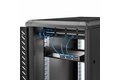 folie 5 von 6, vergrößern, 2 he serverschrank fachboden - universal server rack regal für 19 zoll netzwerk racks und schränke - schwerlast stahl - 56 kg tragkraft - 457 mm tiefe ablage, schwarz (cabshelfhd)