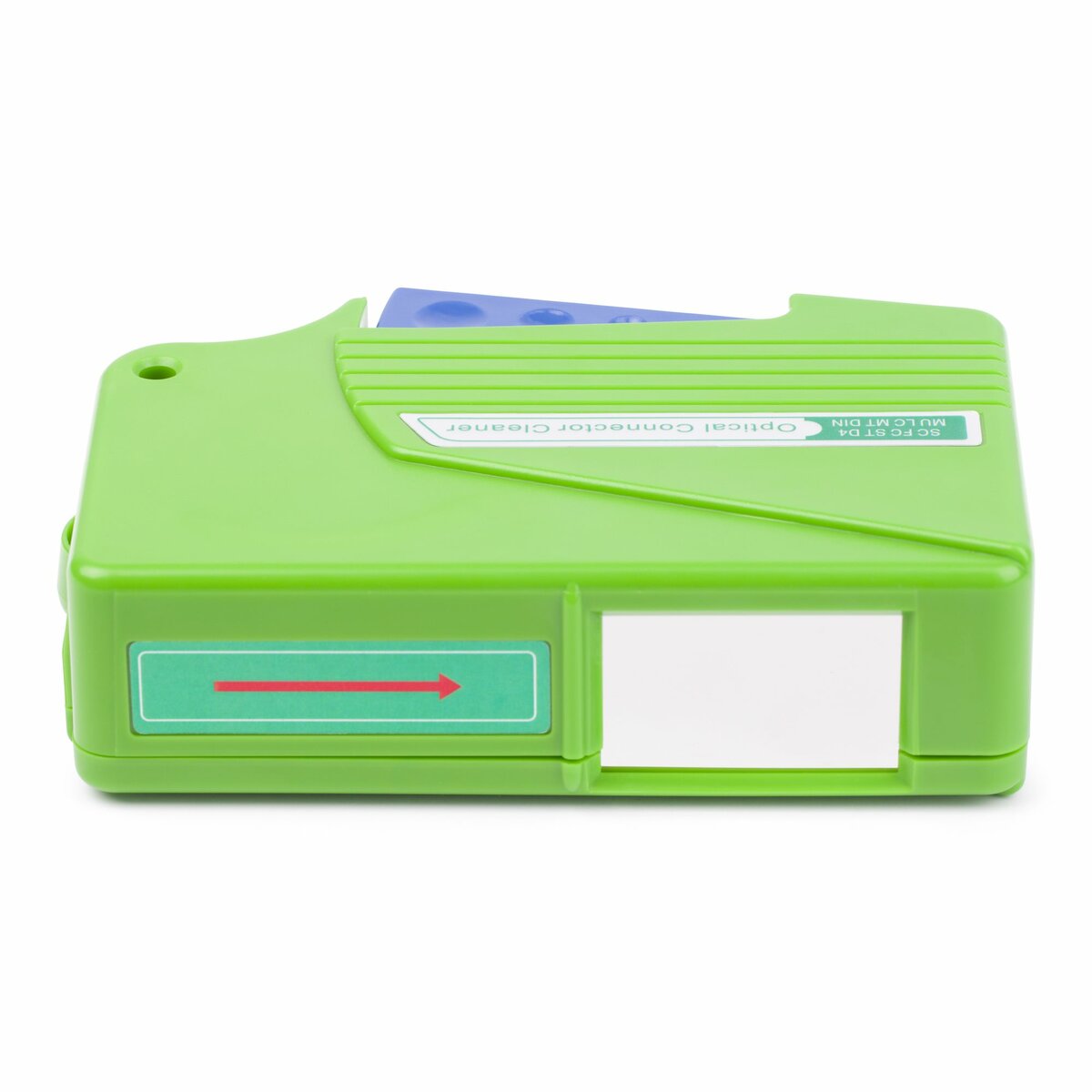 folie 3 von 6, vergrößern, glasfaserreiniger, reinigungskassette für lwl steckverbinder