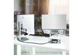 folie 11 von 11, vergrößern, tisch laptopständer - laptoperhöhung aus aluminium, tragbar, faltbar, schwenkbar - tragkraft 10kg - laptophalterung - höhenverstellbarer ergonomischer notebookständer (adj-laptop-riser)