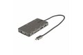 folie 1 von 5, vergrößern, usb c multiport adapter - usb c auf hdmi 4k 30hz/vga reiseadapter/docking station - 5gbit/s usb 3.0 hub (usb a/usb c) - 100w pd - sd/micro sd kartenleser - gbe - 30cm kabel (dkt30chvsdpd)
