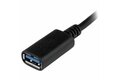 folie 3 von 3, vergrößern, usb-c auf usb-a adapter (usb 3.0 - 5gbit/s) schwarz (usb31caadp)