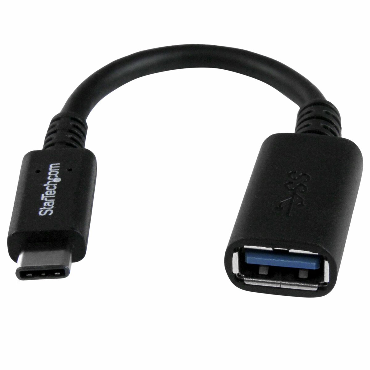 StarTech.com Adaptateur USB 3.0 USB-C vers USB-A - Convertisseur USB Type-C  vers USB Type-A - M/F - Adaptateur de type C USB - 24 pin USB-C pour USB  type A - 15.2
