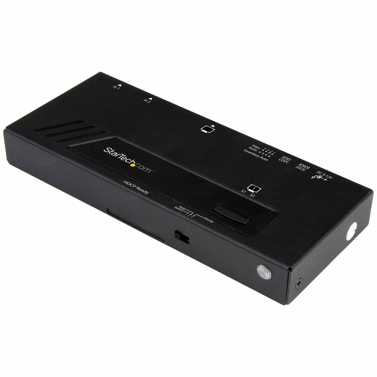 folie 1 von 4, vergrößern, 2 port hdmi automatischer video switch - 4k 2x1 hdmi switch mit fast switching, auto sensing und serial control (vs221hd4ka)