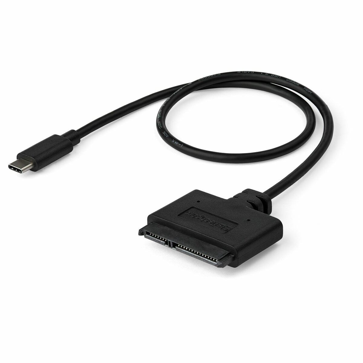 Putte Korridor Mission StarTech.com USB C to SATA Adapter - External Hard Drive Connector for  2.5'' SATA Drives - SATA SSD / HDD to USB C Cable (USB31CSAT3CB)