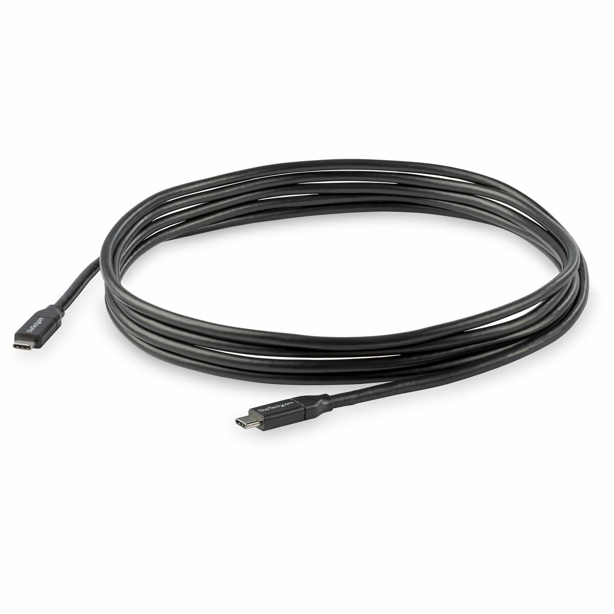 folie 3 von 4, vergrößern, usb-c auf usb-c kabel mit 5a power delivery - st/st - 3m - usb 2.0 - usb-if zertifiziert - usb typ c kabel (usb2c5c3m)