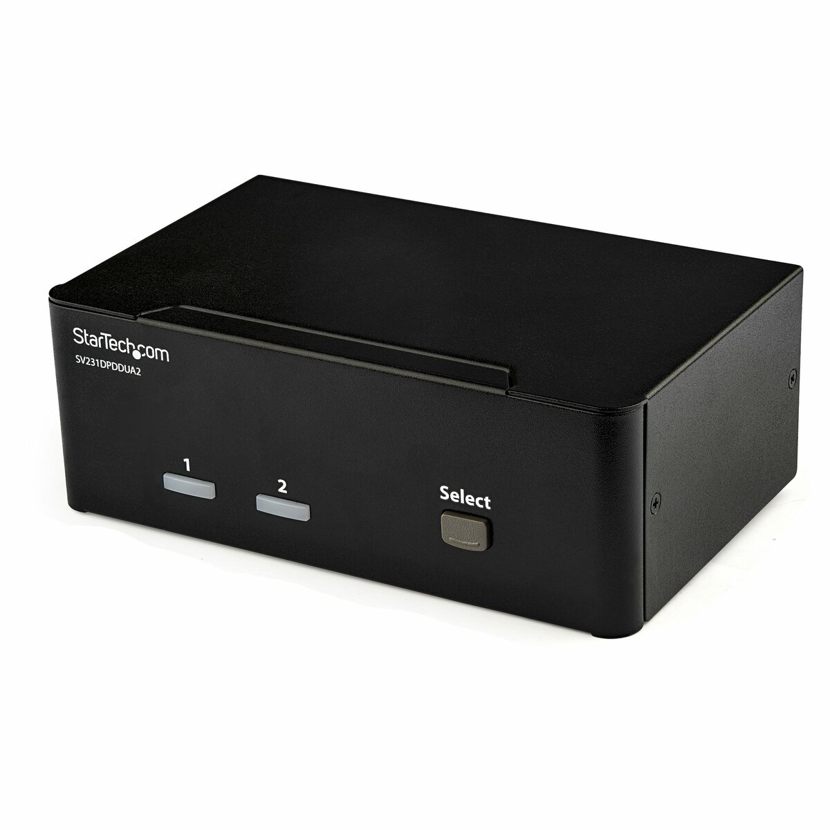 folie 1 von 5, vergrößern, 2 port displayport dual monitor kvm switch - displayport kvm - 4k 60 hz (sv231dpddua2)