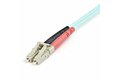 folie 2 von 4, vergrößern, 1 m om3 lwl patchkabel - zipcord multimode-glasfaserkabel lc/upc auf lc/upc - vollduplex 50/125µm sfp/optisches kabel - 100g optical lichtleiterkabel - lszh lichtwellenleiter (a50fblclc1)