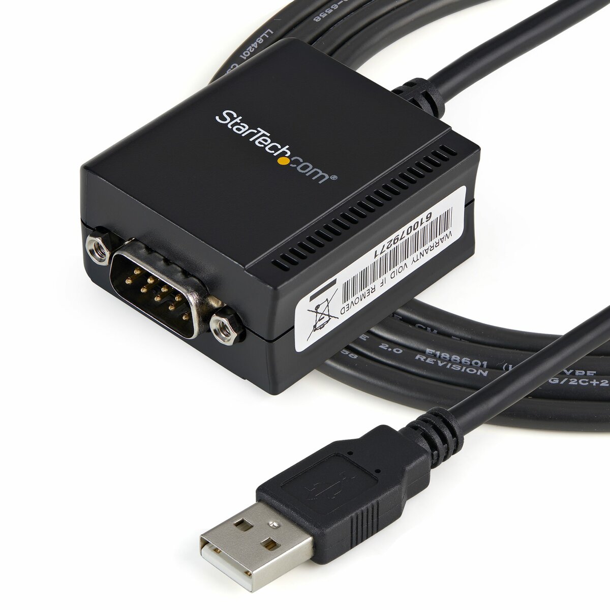 folie 4 von 4, vergrößern, usb auf seriell adapter - 1 anschluss - stromversorgung über usb - ftdi usb uart chip - db9 (9-polig) - usb auf rs232 adapter (icusb2321f)