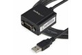 folie 4 von 4, vergrößern, usb auf seriell adapter - 1 anschluss - stromversorgung über usb - ftdi usb uart chip - db9 (9-polig) - usb auf rs232 adapter (icusb2321f)
